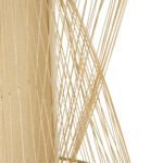 GLOBOSTAR® HIBISCUS 01926 Boho Κρεμαστό Φωτιστικό Οροφής με Ντουί 1 x E27 AC 220-240V IP20 - Μπεζ - Μ100 x Π100 x Υ90cm - Image 8