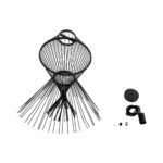 GLOBOSTAR® YOSHI 01929 Boho Κρεμαστό Φωτιστικό Οροφής με Ντουί 1 x E27 AC 220-240V IP20 - Μαύρο - Μ35 x Π35 x Υ60cm - Image 11