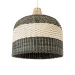 GLOBOSTAR® BARBADOS 01945 Boho Κρεμαστό Φωτιστικό Οροφής με Ντουί 1 x E27 AC 220-240V IP20 - Μπεζ & Λαδί - Μ60 x Π60 x Υ60cm - Image 2