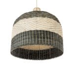 GLOBOSTAR® BARBADOS 01945 Boho Κρεμαστό Φωτιστικό Οροφής με Ντουί 1 x E27 AC 220-240V IP20 - Μπεζ & Λαδί - Μ60 x Π60 x Υ60cm - Image 6