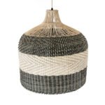 GLOBOSTAR® BARBADOS 01945 Boho Κρεμαστό Φωτιστικό Οροφής με Ντουί 1 x E27 AC 220-240V IP20 - Μπεζ & Λαδί - Μ60 x Π60 x Υ60cm - Image 7