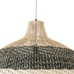 GLOBOSTAR® BARBADOS 01945 Boho Κρεμαστό Φωτιστικό Οροφής με Ντουί 1 x E27 AC 220-240V IP20 - Μπεζ & Λαδί - Μ60 x Π60 x Υ60cm - Image 8