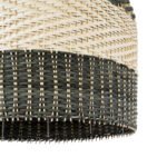 GLOBOSTAR® BARBADOS 01945 Boho Κρεμαστό Φωτιστικό Οροφής με Ντουί 1 x E27 AC 220-240V IP20 - Μπεζ & Λαδί - Μ60 x Π60 x Υ60cm - Image 9