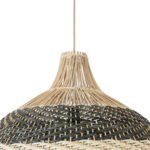 GLOBOSTAR® BARBADOS 01947 Boho Κρεμαστό Φωτιστικό Οροφής με Ντουί 1 x E27 AC 220-240V IP20 - Μπεζ & Λαδί - Μ60 x Π60 x Υ60cm - Image 8