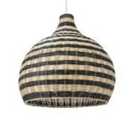 GLOBOSTAR® JAMAICA 01955 Boho Κρεμαστό Φωτιστικό Οροφής με Ντουί 1 x E27 AC 220-240V IP20 - Μπεζ & Λαδί - Μ60 x Π60 x Υ60cm - Image 2