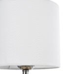 GLOBOSTAR® HASUMI 01958 Boho Επιτραπέζιο Φωτιστικό Πορτατίφ με Ντουί 1 x E27 AC 220-240V IP20 - Μπεζ & Λευκό - Μ18 x Π18 x Υ36cm - Image 5