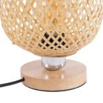 GLOBOSTAR® KERRY 01981 Boho Επιτραπέζιο Φωτιστικό Πορτατίφ με Ντουί 1 x E27 AC 220-240V IP20 - Μπεζ - Μ18 x Π18 x Υ25cm - Image 6