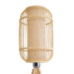 GLOBOSTAR® BODHI 01992 Boho Επιδαπέδιο Φωτιστικό Πορτατίφ με Ντουί 1 x E27 AC 220-240V IP20 - Μπεζ - Μ19 x Π19 x Υ49cm - Image 5