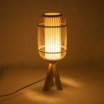 GLOBOSTAR® BODHI 01992 Boho Επιδαπέδιο Φωτιστικό Πορτατίφ με Ντουί 1 x E27 AC 220-240V IP20 - Μπεζ - Μ19 x Π19 x Υ49cm - Image 8