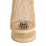 GLOBOSTAR® ROWAN 01994 Boho Επιδαπέδιο Φωτιστικό Πορτατίφ με Ντουί 1 x E27 AC 220-240V IP20 - Μπεζ - Μ17 x Π17 x Υ42cm - Image 6