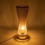 GLOBOSTAR® ROWAN 01994 Boho Επιδαπέδιο Φωτιστικό Πορτατίφ με Ντουί 1 x E27 AC 220-240V IP20 - Μπεζ - Μ17 x Π17 x Υ42cm - Image 8