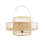 GLOBOSTAR® SORENIA 02004 Boho Επιδαπέδιο Φωτιστικό με Ντουί 1 x E27 AC 220-240V IP20 - Μπεζ - Μ60 x Π60 x Υ32cm - Image 3