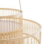 GLOBOSTAR® SORENIA 02004 Boho Επιδαπέδιο Φωτιστικό με Ντουί 1 x E27 AC 220-240V IP20 - Μπεζ - Μ60 x Π60 x Υ32cm - Image 5