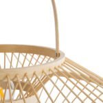 GLOBOSTAR® SORENIA 02005 Boho Επιδαπέδιο Φωτιστικό Πορτατίφ με Ντουί 1 x E27 AC 220-240V IP20 - Μπεζ - Μ50 x Π50 x Υ18cm - Image 5