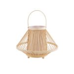 GLOBOSTAR® CATHY 02006 Boho Επιδαπέδιο Φωτιστικό Πορτατίφ με Ντουί 1 x E27 AC 220-240V IP20 - Μπεζ - Μ30 x Π30 x Υ22cm - Image 2