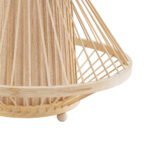 GLOBOSTAR® CATHY 02006 Boho Επιδαπέδιο Φωτιστικό Πορτατίφ με Ντουί 1 x E27 AC 220-240V IP20 - Μπεζ - Μ30 x Π30 x Υ22cm - Image 6