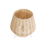 GLOBOSTAR® BOLSON 02010 Boho Επιδαπέδιο Φωτιστικό με Ντουί 1 x E27 AC 220-240V IP20 - Μπεζ & Λευκό - Μ30 x Π30 x Υ30cm - Image 5