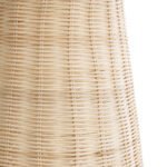 GLOBOSTAR® BOLSON 02012 Boho Επιδαπέδιο Φωτιστικό με Ντουί 1 x E27 AC 220-240V IP20 - Μπεζ & Λευκό - Μ30 x Π30 x Υ70cm - Image 6