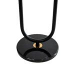 GLOBOSTAR® CORDELIA 02024 Μοντέρνο Επιδαπέδιο Φωτιστικό με Ντουί 1 x E27 AC 220-240V IP20 - Μαύρο & Χρυσό - Μ30 x Π38 x Υ180cm - Image 8