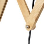 GLOBOSTAR® TALISHA 02028 Μοντέρνο Φωτιστικό Τοίχου - Απλίκα με Ντουί 1 x E27 AC 220-240V IP20 - Μπεζ - Μ100 x Π15 x Υ36cm - Image 7