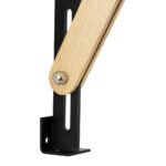 GLOBOSTAR® TALISHA 02028 Μοντέρνο Φωτιστικό Τοίχου - Απλίκα με Ντουί 1 x E27 AC 220-240V IP20 - Μπεζ - Μ100 x Π15 x Υ36cm - Image 8