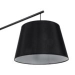 GLOBOSTAR® KELSIE 02029 Μοντέρνο Επιδαπέδιο Φωτιστικό με Ντουί 1 x E27 AC 220-240V IP20 - Μαύρο & Μπεζ - Μ40 x Π125 x Υ140cm - Image 7