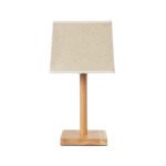 GLOBOSTAR® KOLIPE 02038 Boho Επιτραπέζιο Φωτιστικό Πορτατίφ με Ντουί 1 x E27 AC 220-240V IP20 - Μπεζ - Μ18 x Π18 x Υ25cm - Image 5