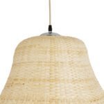 GLOBOSTAR® JUNIPER 02047 Boho Κρεμαστό Φωτιστικό Οροφής με Ντουί 1 x E27 AC 220-240V IP20 - Μπεζ - Μ100 x Π100 x Υ90cm - Image 9