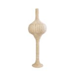 GLOBOSTAR® ALADDIN 02050 Boho Επιδαπέδιο Φωτιστικό με Ντουί 1 x E27 AC 220-240V IP20 - Μπεζ - Μ40 x Π40 x Υ120cm - Image 2