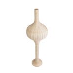 GLOBOSTAR® ALADDIN 02050 Boho Επιδαπέδιο Φωτιστικό με Ντουί 1 x E27 AC 220-240V IP20 - Μπεζ - Μ40 x Π40 x Υ120cm - Image 5