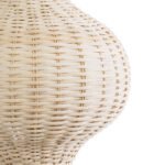 GLOBOSTAR® ALADDIN 02050 Boho Επιδαπέδιο Φωτιστικό με Ντουί 1 x E27 AC 220-240V IP20 - Μπεζ - Μ40 x Π40 x Υ120cm - Image 6