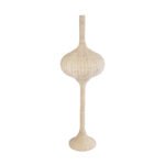 GLOBOSTAR® ALADDIN 02052 Boho Επιδαπέδιο Φωτιστικό με Ντουί 1 x E27 AC 220-240V IP20 - Μπεζ - Μ60 x Π60 x Υ180cm - Image 4