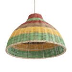 GLOBOSTAR® CABALLEROS 02053 Boho Κρεμαστό Φωτιστικό Οροφής με Ντουί 1 x E27 AC 220-240V IP20 - Πολύχρωμο - Μ40 x Π40 x Υ27cm - Image 6