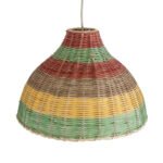 GLOBOSTAR® CABALLEROS 02053 Boho Κρεμαστό Φωτιστικό Οροφής με Ντουί 1 x E27 AC 220-240V IP20 - Πολύχρωμο - Μ40 x Π40 x Υ27cm - Image 7