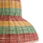 GLOBOSTAR® CABALLEROS 02057 Boho Κρεμαστό Φωτιστικό Οροφής με Ντουί 1 x E27 AC 220-240V IP20 - Πολύχρωμο - Μ40 x Π40 x Υ30cm - Image 8