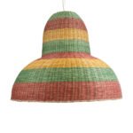 GLOBOSTAR® CABALLEROS 02059 Boho Κρεμαστό Φωτιστικό Οροφής με Ντουί 1 x E27 AC 220-240V IP20 - Πολύχρωμο - Μ100 x Π100 x Υ80cm - Image 5