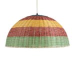 GLOBOSTAR® CABALLEROS 02061 Boho Κρεμαστό Φωτιστικό Οροφής με Ντουί 1 x E27 AC 220-240V IP20 - Πολύχρωμο - Μ70 x Π70 x Υ34cm - Image 5