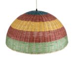 GLOBOSTAR® CABALLEROS 02061 Boho Κρεμαστό Φωτιστικό Οροφής με Ντουί 1 x E27 AC 220-240V IP20 - Πολύχρωμο - Μ70 x Π70 x Υ34cm - Image 7