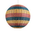 GLOBOSTAR® CABALLEROS 02063 Boho Κρεμαστό Φωτιστικό Οροφής με Ντουί 1 x E27 AC 220-240V IP20 - Πολύχρωμο - Μ70 x Π70 x Υ70cm - Image 2