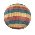 GLOBOSTAR® CABALLEROS 02064 Boho Κρεμαστό Φωτιστικό Οροφής με Ντουί 1 x E27 AC 220-240V IP20 - Πολύχρωμο - Μ100 x Π100 x Υ100cm - Image 6