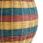 GLOBOSTAR® CABALLEROS 02065 Boho Κρεμαστό Φωτιστικό Οροφής με Ντουί 1 x E27 AC 220-240V IP20 - Πολύχρωμο - Μ40 x Π40 x Υ50cm - Image 8