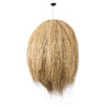 GLOBOSTAR® ARCHIPELAGO 02067 Boho Κρεμαστό Φωτιστικό Οροφής με Ντουί 1 x E27 AC 220-240V IP20 - Μπεζ - Μ100 x Π100 x Υ120cm - Image 4