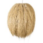 GLOBOSTAR® ARCHIPELAGO 02067 Boho Κρεμαστό Φωτιστικό Οροφής με Ντουί 1 x E27 AC 220-240V IP20 - Μπεζ - Μ100 x Π100 x Υ120cm - Image 7