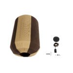 GLOBOSTAR® SALERNO 02076 Boho Κρεμαστό Φωτιστικό Οροφής με Ντουί 1 x E27 AC 220-240V IP20 - Μπεζ & Καφέ - Μ50 x Π50 x Υ80cm - Image 10