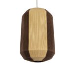 GLOBOSTAR® SALERNO 02076 Boho Κρεμαστό Φωτιστικό Οροφής με Ντουί 1 x E27 AC 220-240V IP20 - Μπεζ & Καφέ - Μ50 x Π50 x Υ80cm - Image 2