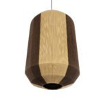 GLOBOSTAR® SALERNO 02076 Boho Κρεμαστό Φωτιστικό Οροφής με Ντουί 1 x E27 AC 220-240V IP20 - Μπεζ & Καφέ - Μ50 x Π50 x Υ80cm - Image 6