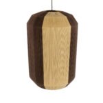 GLOBOSTAR® SALERNO 02076 Boho Κρεμαστό Φωτιστικό Οροφής με Ντουί 1 x E27 AC 220-240V IP20 - Μπεζ & Καφέ - Μ50 x Π50 x Υ80cm - Image 7