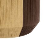 GLOBOSTAR® SALERNO 02076 Boho Κρεμαστό Φωτιστικό Οροφής με Ντουί 1 x E27 AC 220-240V IP20 - Μπεζ & Καφέ - Μ50 x Π50 x Υ80cm - Image 8