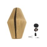 GLOBOSTAR® SALERNO 02077 Boho Κρεμαστό Φωτιστικό Οροφής με Ντουί 1 x E27 AC 220-240V IP20 - Μπεζ & Μαύρο - Μ50 x Π50 x Υ80cm - Image 10