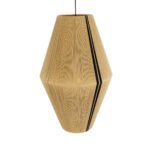 GLOBOSTAR® SALERNO 02077 Boho Κρεμαστό Φωτιστικό Οροφής με Ντουί 1 x E27 AC 220-240V IP20 - Μπεζ & Μαύρο - Μ50 x Π50 x Υ80cm - Image 7